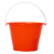 德航永汇 小塑料桶红色油漆桶塑料水桶3L无盖单个装