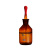 蜀牛 实验室玻璃滴瓶 白滴瓶 棕滴瓶 英式滴瓶 点滴瓶 蜀牛棕色滴瓶125ml(2个）