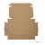 安英卡尔  E瓦空白纸盒飞机盒特硬包装纸箱纸盒 W7#270*180*45mm（1个） W1470