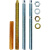 清笒 化学锚栓高强度8.8级化学膨胀螺丝镀锌化学螺栓加长m12m16m20m24m 5.8级M18*220(10套) 