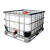特厚ibc吨桶1吨加厚储水桶1000L升65cm大口柴油桶塑料化工桶储罐 全新500L白色立式加厚款
