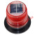 太阳能警示灯 爆闪车载车用信号灯 夜间红蓝警示闪光灯 磁铁 红色充电磁吸灯 带充电器
