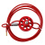 京速 轮式缆绳锁 可调节轮式钢缆安全锁具 绝缘万用缆绳阀门锁 直径3.8mm长2M 单位:个
