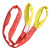 欧美品质型柔性彩色8吨10T12t圆形吊装带 起重彩色 吊带圆套吊绳 8吨2米环形