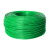 钢丝绳子包塑带皮绿色大棚葡萄架遮阳网包胶细软镀锌拉线34568mm 10mm 40m