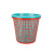 庄太太【大号颜色随机】北欧简约镂空垃圾桶 卫生间纸篓 加厚塑料办公酒店厨房垃圾桶