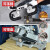 博来切割机便携式多功能带锯机手持锯铝机小型台锯1100W工具 R2103-T2+2原装锯条（全铝底座)