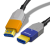 神盾卫士(SDWS)HDMI2.0版光纤线 4K60Hz发烧级高清视频线连接电脑电视显示器投影仪影院工程布线80米SGS-480