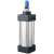 莱泽亚德客型SC标准气缸 小型 气动配件SC32*25 50 100 125150175 精品SC32*175