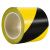 警示胶带PVC黑黄斑马线警戒地标贴红白地面5S标识彩色胶带无尘车 [红白]60mm宽*33米长