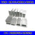 定制铝散热片功放散热器大功率密齿铝型材散热器DIY定制 100*80*27单切白色