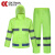 成楷科技（CK-Tech）雨衣雨裤套装 CKB-Y111 户外骑行电动车 反光分体式 荧光绿 4XL码