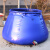 便携可折叠大容量储水罐pvc软体水袋户外农用加厚移动蓄水池 4吨2.8*1.8*1 蓝色水罐