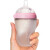 可么多么COMOTOMO宽口径硅胶奶瓶防胀气新生儿婴幼儿奶瓶  韩国原装进口 粉色250ml*1只