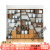2铁艺书架置物架落地书柜创意现代简约客厅北欧书房实木办公室隔断 长120*宽25*高200