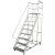 定制适用登高车超市仓库作业理取上货梯理货登高梯移动梯子平台货架梯带轮 4米