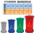 盛融乾 垃圾分类标识贴垃圾桶分类贴垃圾箱贴纸可回收不可回收厨 杭州带图有害垃圾 10x12cm