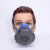 防尘口罩防工业粉尘面具防灰粉打磨煤矿硅胶劳保口鼻面罩 +80片滤棉+收藏送5片 32