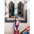 朵菲彤藏族服装女藏袍夏季藏式博拉裙藏服2024新款西藏拉萨服饰康巴贵族 红色 M