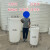 德银 加厚全新牛筋塑料圆桶大储水桶腌菜发酵桶配备桶盖带盖大容量水桶 新款M70L 圆盆