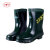 双安 35KV绝缘靴 中筒电工防护雨靴 雨鞋耐磨防滑劳保橡胶鞋 BX351 43码