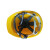 信霆 XTTK-01 安全帽 高性能ABS塑料V型透气孔头盔 1 个 黄
