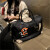 ChaisKrom旅行包女大容量2023新款行李手提袋潮时尚出差单肩斜挎健身包大 猴子系列2473（卡其配杏色）