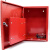 手提式工地临时配电箱220v三级移动室内装修用电源配电箱明装加厚 红色