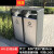 户外垃圾桶不锈钢分类垃圾箱室外公共场合公园景区街道环卫果皮箱 双分类S款