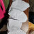 白色杂色 擦机布碎:含棉吸水不易掉毛M款载床角白 50斤印花角（广东包邮 省外