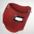 琉璃钢配安全帽式电焊面罩头戴式二氧帽红钢纸焊工 单独帽脸