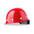 朗莱斯特 安全帽 玻璃钢/ABS 工地建筑 防砸抗冲击 圆形红色 玻璃钢