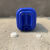 京采无忧 塑料化工桶 塑料油桶方桶储水桶堆码桶 20升特厚蓝色
