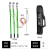 东小留 JDX-WS携带型短路高压接地线 线路猴头挂钩接地棒 10kv25平方1米*3+7米成套