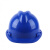 厂家批发  V型塑料安全帽建筑施工头盔 工地防尘帽可定制定制 WF-12 黄色