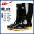 雨靴中筒防水防滑耐磨工厂车间水产渔业加厚29cm 807高筒雨靴 43