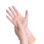 苏识透明白色一次性胶皮PVC手套-大码L50双/盒