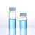 3 5 10 15 20 40 50 60ml透明螺口玻璃瓶试剂瓶样品瓶精油西林瓶 透明15ml 22x73