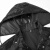 雨衣雨裤套装男式上衣防暴雨雨衣半身男单件劳保短款防水外套 黑色单上衣面罩式+加厚材质 M