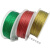 彩色不锈钢包胶钢丝绳红色绿色金色超细DIY首饰线0.38mm-1.5mm 0.38mm绿色100米送30个