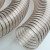 PU聚氨酯风管镀铜钢丝软管工业木工雕刻机伸缩透明吸尘管25-155  单位：米 货期：5天 内径63MM*1.5