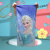 爱莎公主毛巾 Elsa毛巾儿童洗脸女孩爱莎方巾艾莎日用品长方形卡通艾萨公主浴.巾 T79-19 35x35cm