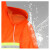 橘色雨衣环卫工人连体雨衣成人防水桔色外卖长款雨衣防汛户外徒步骑行  橘色长款L码1件