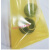 VCI气相防锈塑料包装袋自封口袋pe防锈膜工业机械金属汽配零部件 黄色无V型口无自封口 195X40X16丝黄色100个底有V型