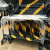 动力瓦特 铁马护栏 道路交通施工移动隔离护栏 工程临时栏杆栅栏 1.2*2米3公斤白红款