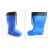 宽选工品 EVA泡沫棉水鞋 保暖棉靴安全鞋防滑耐磨可拆卸清洗内衬  蓝色 43码 