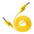 DCC电力测试导线4mm香蕉插头连接线大电流高压电源实验试验连接线 黄色
