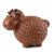 星座缘 紫砂羊摆件 陶瓷羊摆件 生肖羊摆件 绵羊摆件 茶宠羊 大红袍 高5.5cm