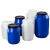 尚留鑫 塑料桶化工桶60L蓝色加厚油桶废液泔水桶