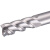 跃励工品铝用钨钢铣刀三刃立铣刀高硬刀具55度硬质合金铣刀  d1.5*4c*D4*50L 一支价 